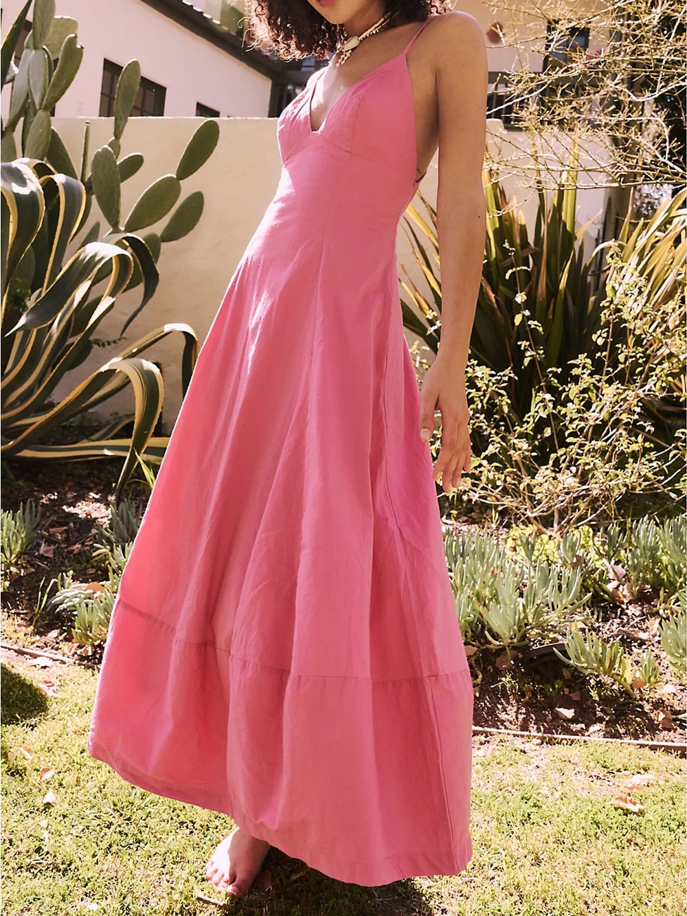 Free People Finer Things Midi Dress